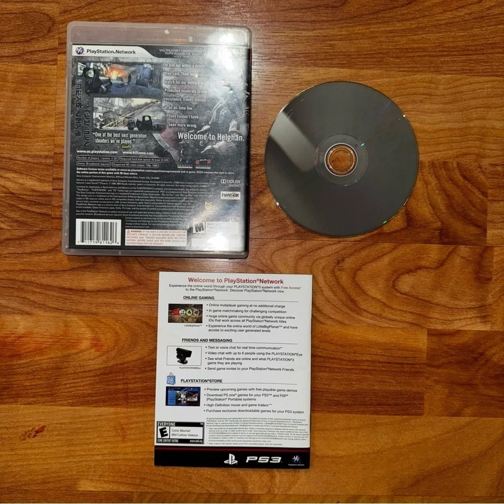 Killzone 2 (Sony PlayStation 3, 2009) CIB Complete W/ Manual Black Label Tested